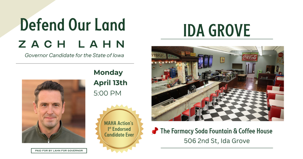Defend Our Land – Ida Grove Town Hall